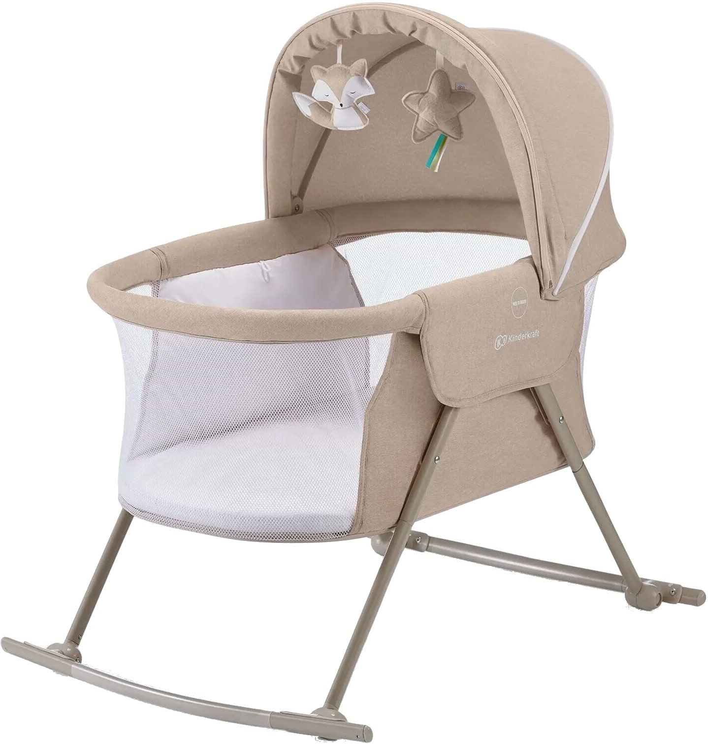 Колыбель-люлька Kinderkraft Lovi Beige (KKLLOVIBEG0000)