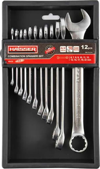 Набор комбинированных ключей Haisser 12 шт. (48428)