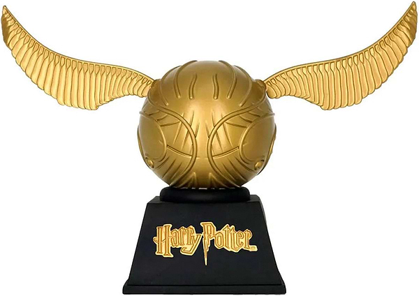 Фото - Колекційна фігурка Monogram Скарбничка серії Гаррі Поттер Deluxe - ЗОЛОТИЙ СНІТЧ (48428)