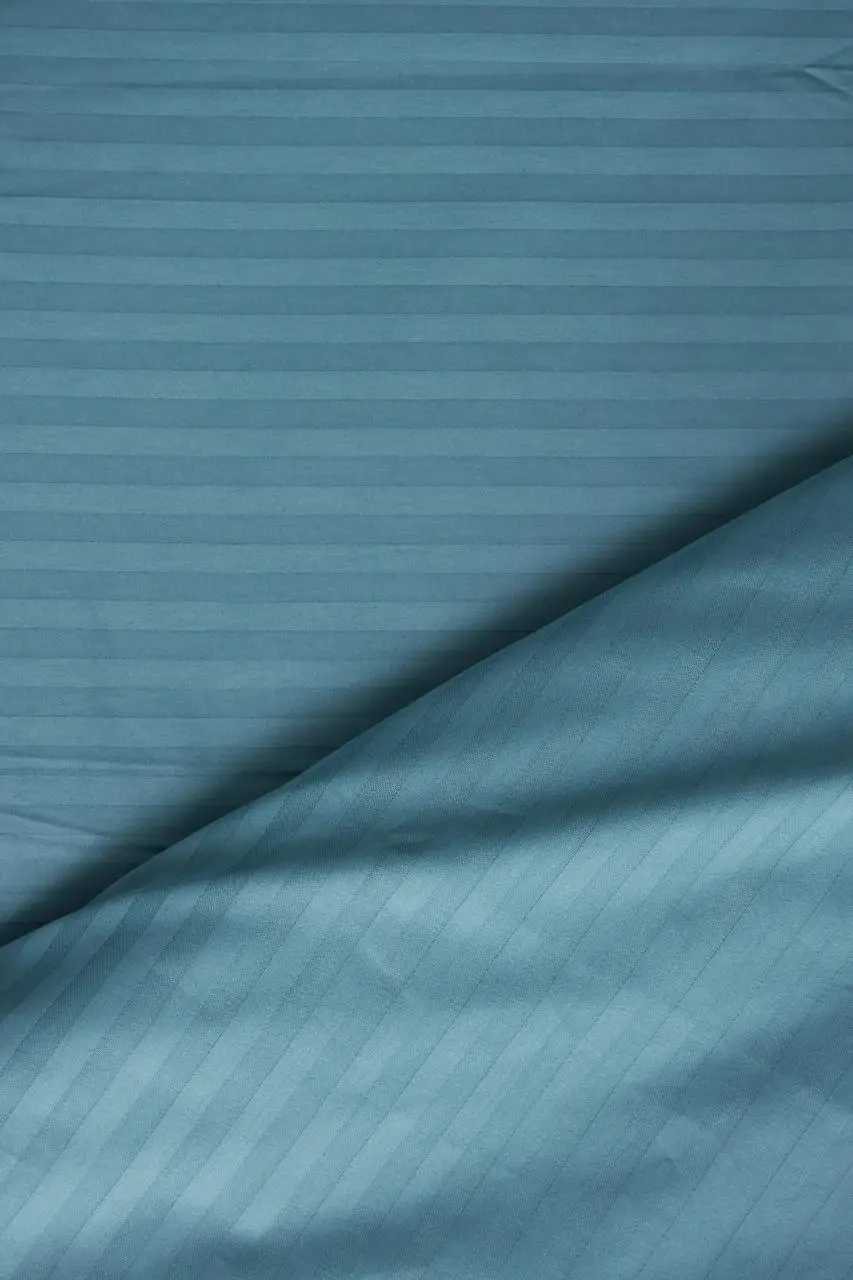 Фото - Пододеяльник полуторный евро Moon&Star Satin Stripe Stripe Green 160x220 см (MS-870000431)