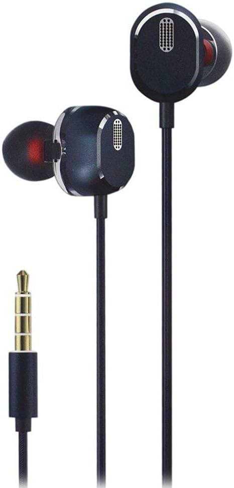 Навушники вкладиші дротові HP DHE-7003 Volume Control Black - Фото 1