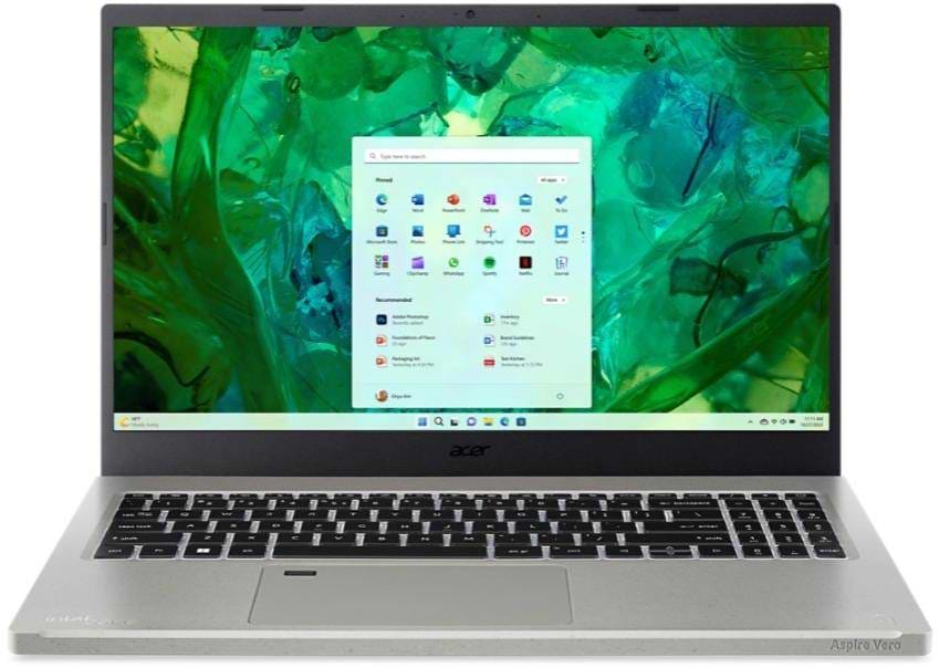 Ноутбук Acer Aspire Vero AV15-53P (NX.KLLEU.001) Cobblestone Gray - Фото 1