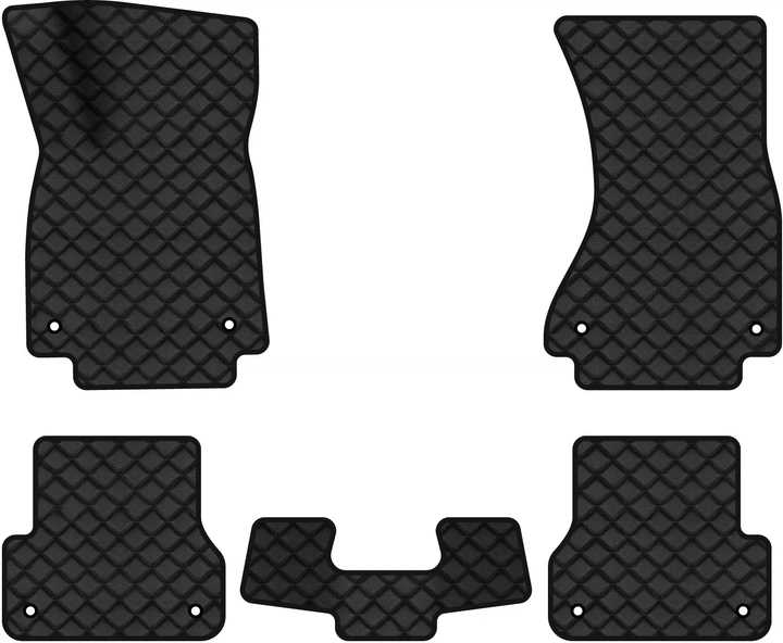 Килимки з екошкіри в салон авто EVAtech ECO для A6 (C7) Audi 2011-2017 4 покоління Sedan USA AU33462CD5AV8BBB