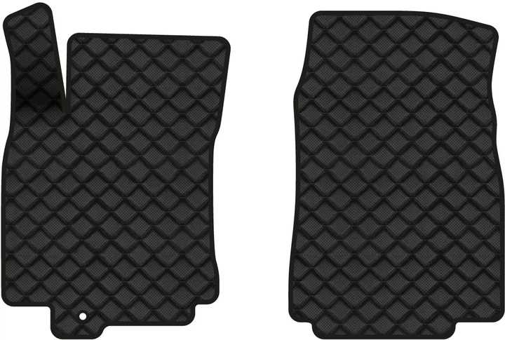 Коврики из экокожи в салон авто передние EVAtech ECO для Tiida (C11) (Squib VL) Nissan 2004-2014 1 поколение Htb EU NS31152A2VL1BBB