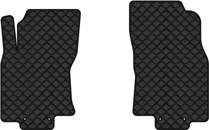 Килимки з екошкіри в салон авто передні EVAtech ECO для Rogue Sport Nissan 2016 1 покоління SUV USA NS12606A2LA4BBB