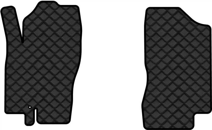 Килимки з екошкіри в салон авто передні EVAtech ECO для Pathfinder (R51) 7 seats Nissan 2004-2010 3 покоління SUV EU NS33133AV2LA1BBB