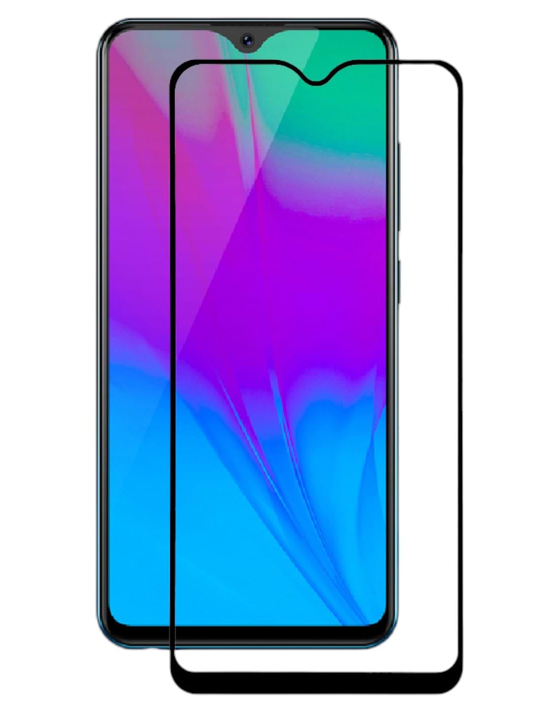 Захисне скло для смартфону BeCover Vivo Y91c Black (703948)