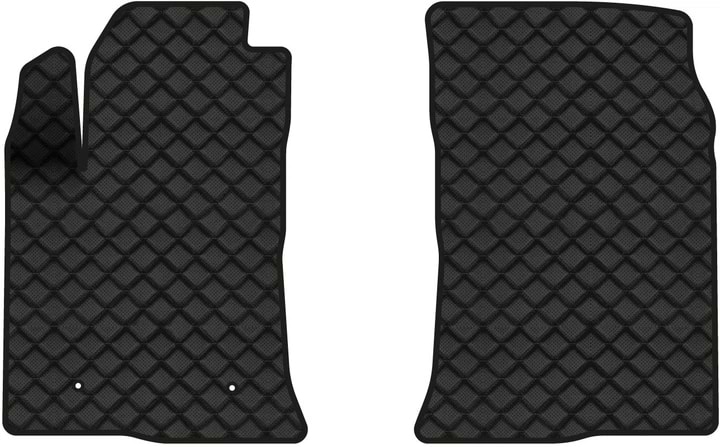 Килимки з екошкіри в салон авто передні EVAtech для Avensis (Liftback/Htb) Toyota 2003-2008 2 покоління Htb EU TY3237A2LA2BBB