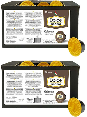 Кава у капсулах Dolce Aroma Colombia Lavazza Blue 100 шт.
