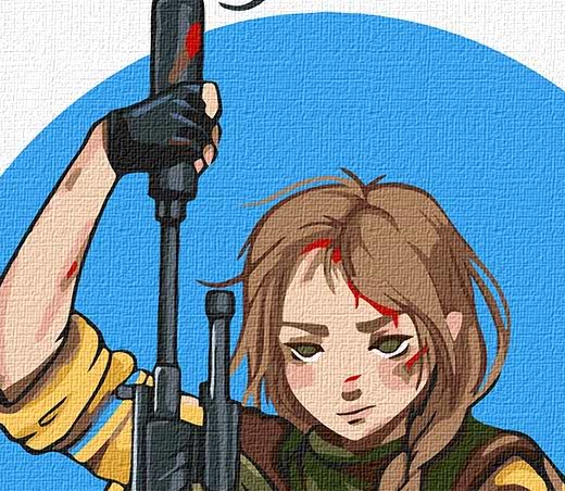 Фото - Картина по номерам Ideyka "Мариуполь" 30х40см (KHO4882)