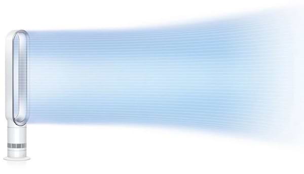 Фото - Вентилятор напольный Dyson АМ07 Tower Fan EU Wh/Sv (300912-01)