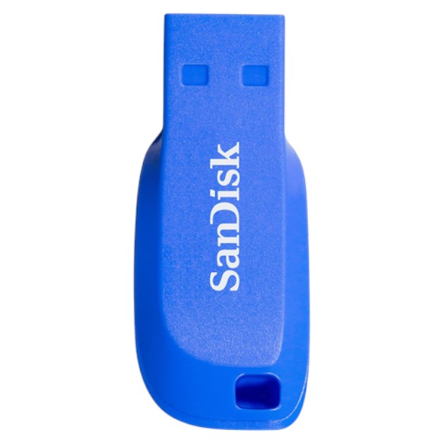 Фото - Флеш USB SanDisk Cruzer Blade USB Flash Drive 32GB Electric Blue (SDCZ50C-032G-B35BE)