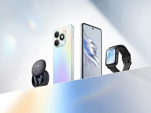 Фото - Смартфон Tecno Spark 20 8/128Gb Cyber White (KJ5n)