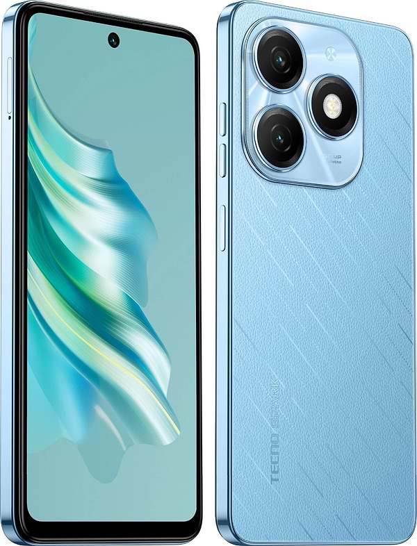 Фото - Смартфон Tecno Spark 20 8/256Gb Magic Skin Blue (KJ5n)
