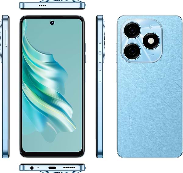 Фото - Смартфон Tecno Spark 20 8/256Gb Magic Skin Blue (KJ5n)