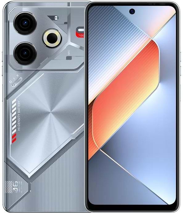 Фото - Смартфон Tecno Pova 6 Neo 8/128Gb Starry Silver (LI6) Фото - Смартфон Tecno Pova 6 Neo 8/128Gb Starry Silver (LI6)