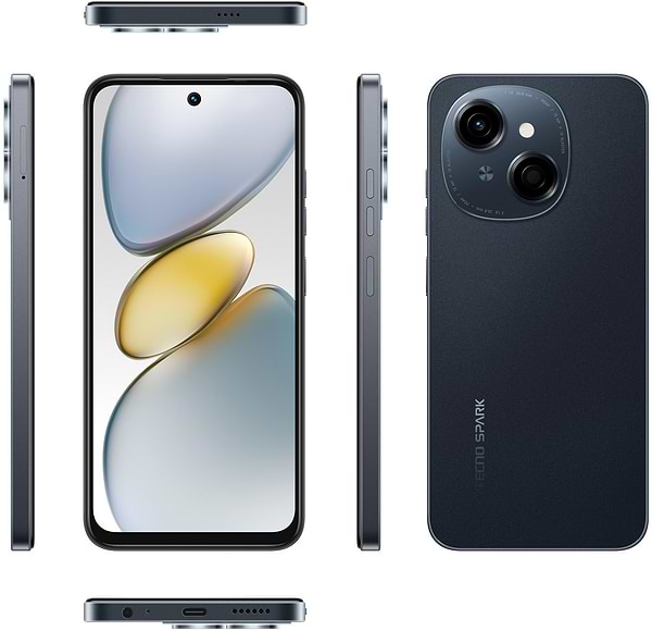 Фото - Смартфон Tecno Spark Go 1 4/128Gb Startrail Black