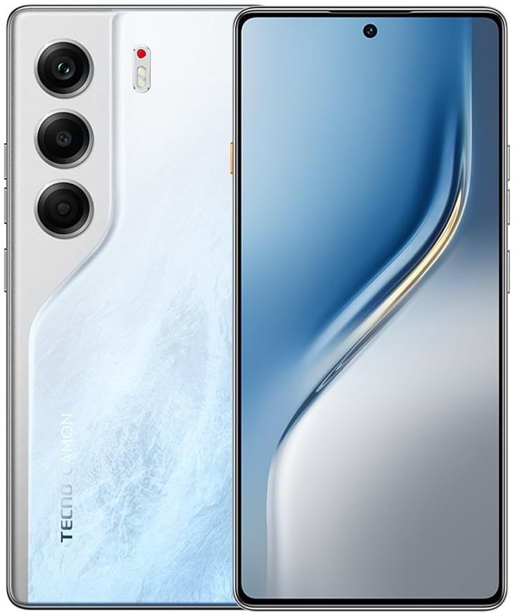 Смартфон Tecno Camon 40 8/128Gb Glacier White (CM5) - Фото 1