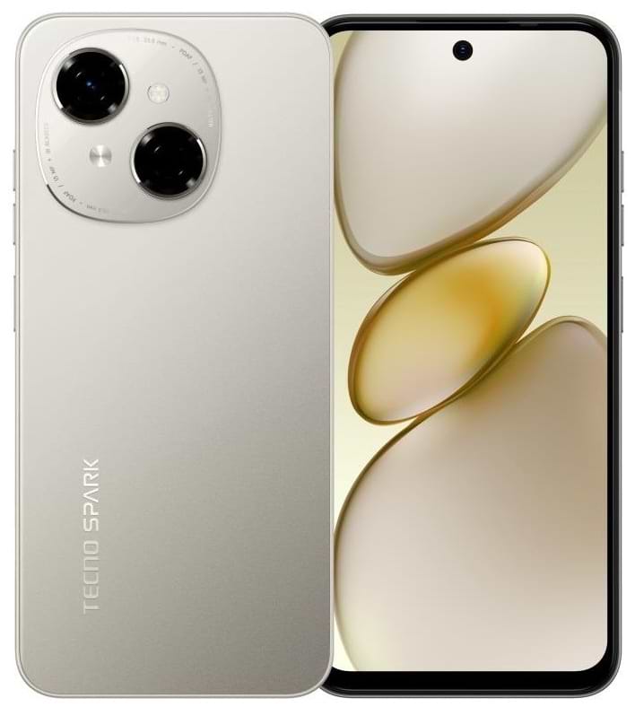 Смартфон Tecno Spark Go 1 (KL4) 3/64GB Titanium Gold - Фото 1