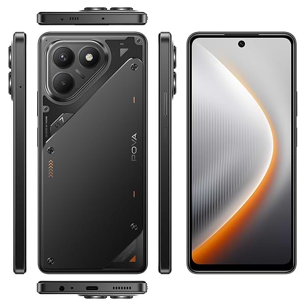 Фото - Смартфон Tecno POVA 7 Neo (LJ6) 8/256b Geek Black