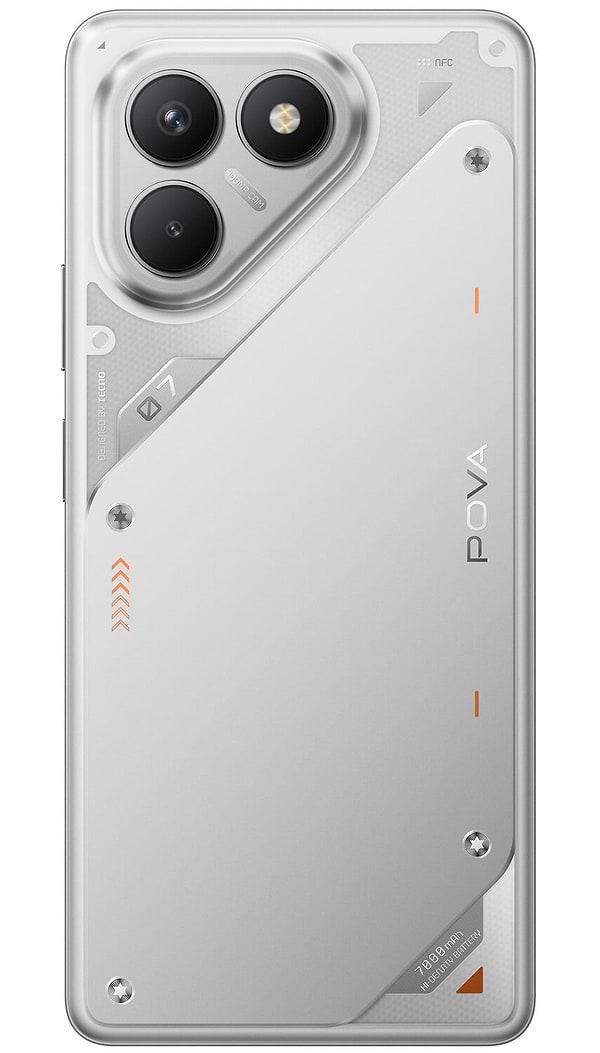 Фото - Смартфон Tecno Pova 7 Neo (LJ6) 8/256GB Magic Silver