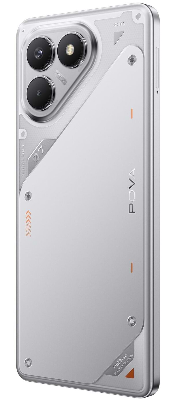 Фото - Смартфон Tecno Pova 7 Neo (LJ6) 8/256GB Magic Silver