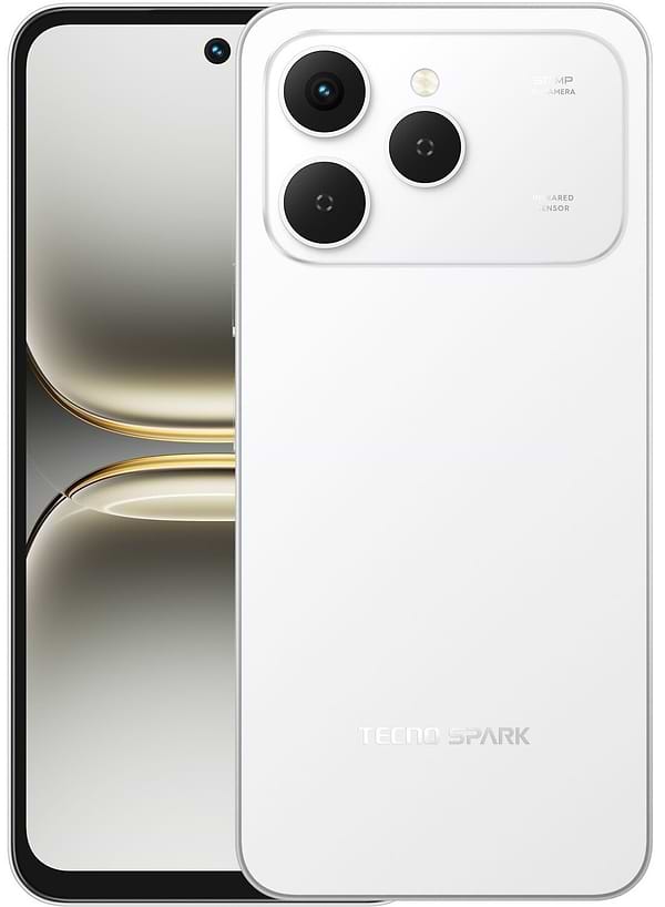 Фото - Смартфон Tecno Spark 40 8/256Gb Veil White (KM5n) Фото - Смартфон Tecno Spark 40 8/256Gb Veil White (KM5n)