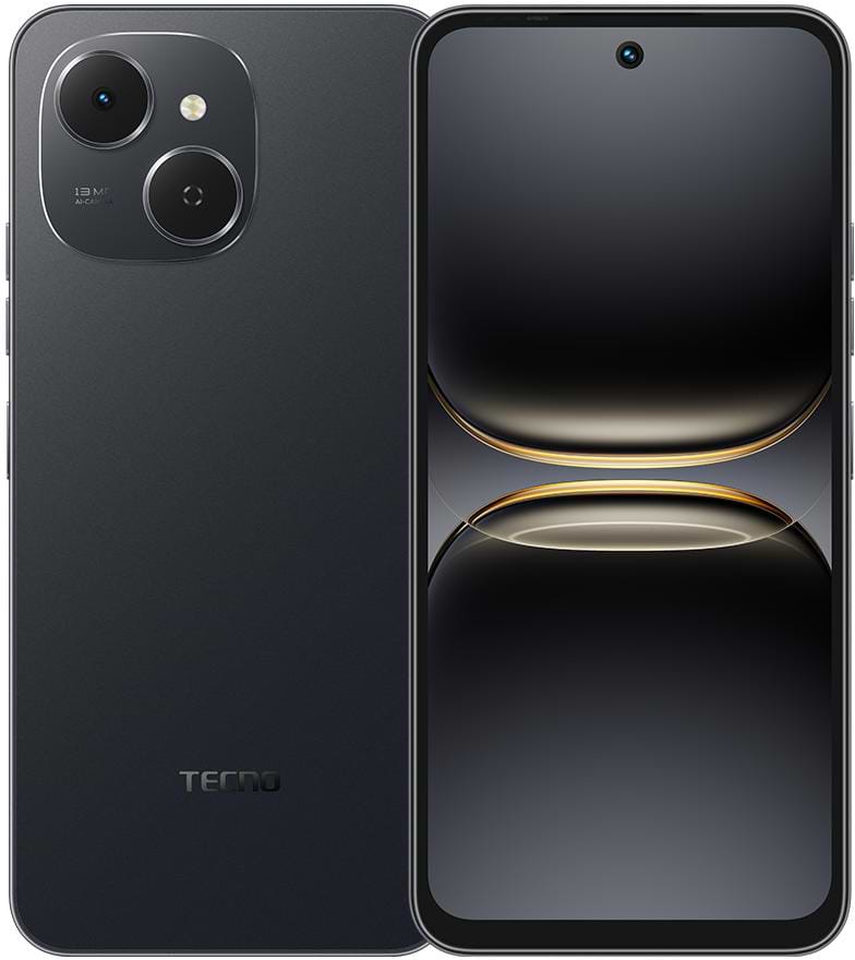 Смартфон Tecno Spark 40C 4/128 Ink Black (KM4k) - Фото 1