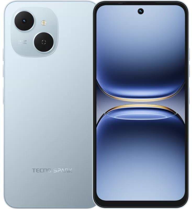 Смартфон Tecno Spark 40C 4/128Gb Ripple Blue - Фото 1