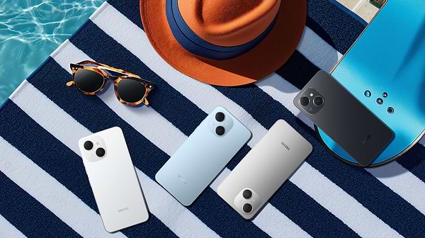 Фото - Смартфон Tecno Spark 40C 4/128Gb Ripple Blue