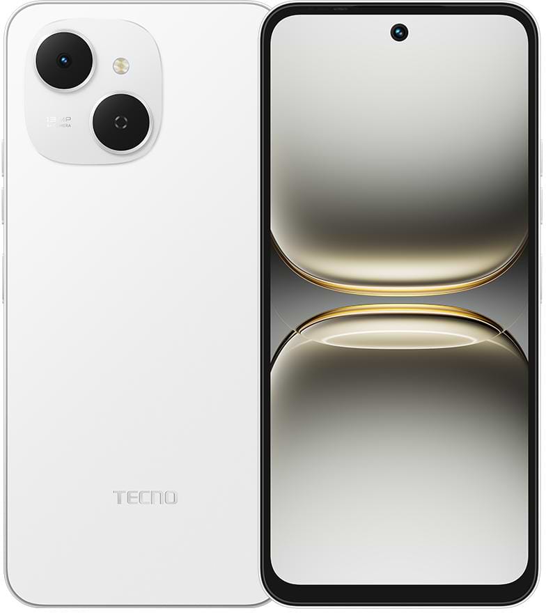 Смартфон Tecno Spark 40C 4/128 Veil White (KM4k) - Фото 1