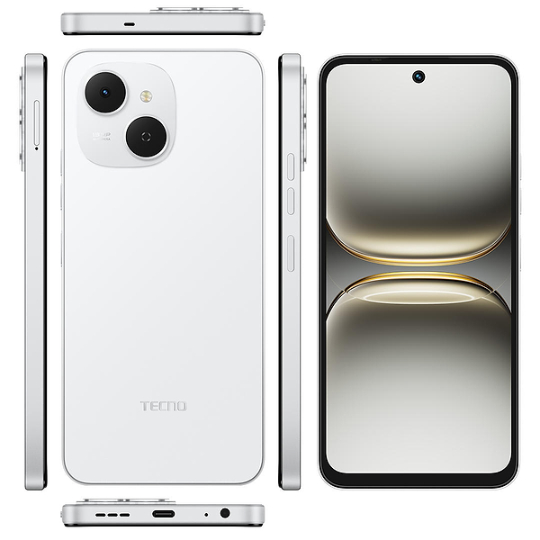 Фото - Смартфон Tecno Spark 40C 4/128 Veil White (KM4k)