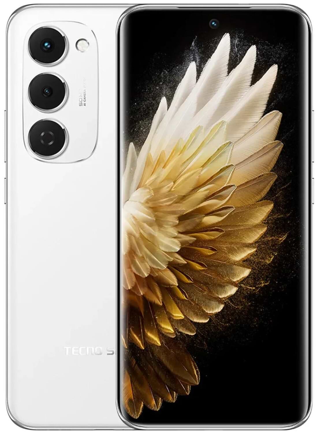 Смартфон Tecno Spark 40 Pro+ 8/256Gb Aurora White (KM7) - Фото 1