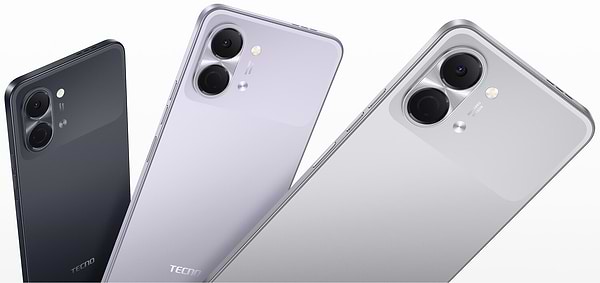 Фото - Смартфон Tecno Spark Go 3 (KN3) 4/128GB Titanium Grey