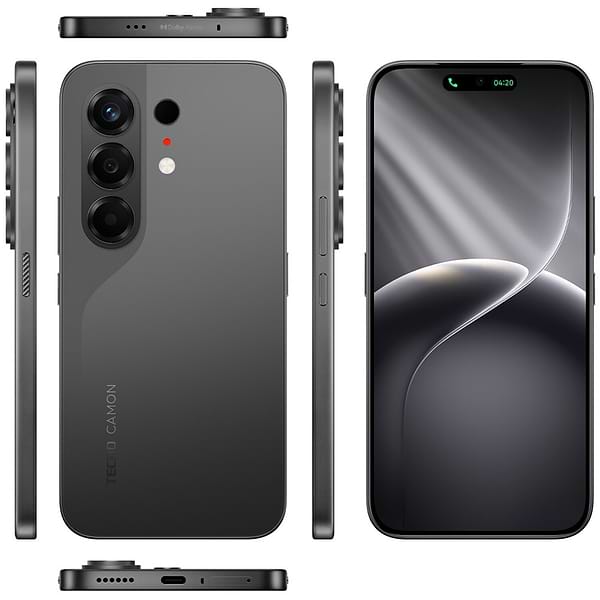 Фото - Смартфон Tecno Camon 50 12/256Gb Moonshadow Black (CN5)