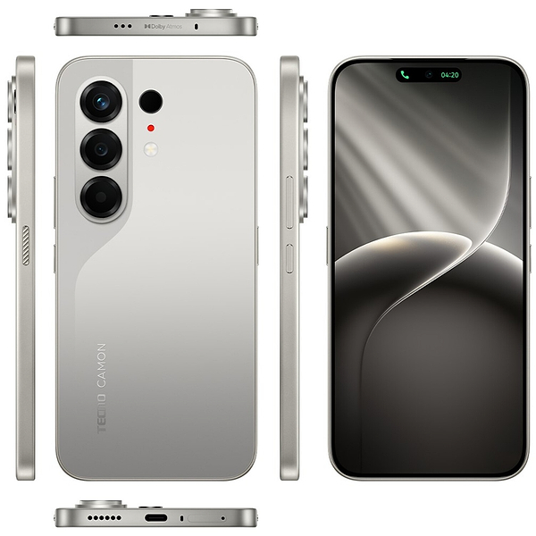 Фото - Смартфон Tecno Camon 50 8/256Gb Nebula Titanium (CN5)