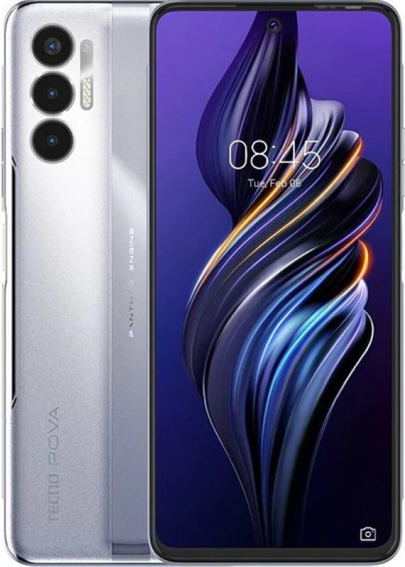 Фото - Смартфон Tecno POVA-3 6/128Gb NFC 2SIM Tech Silver (LF7n)