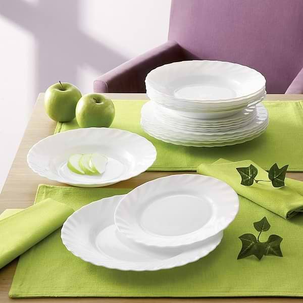 Фото - Тарелка обеденная Luminarc Trianon 24.5 см (H3665)