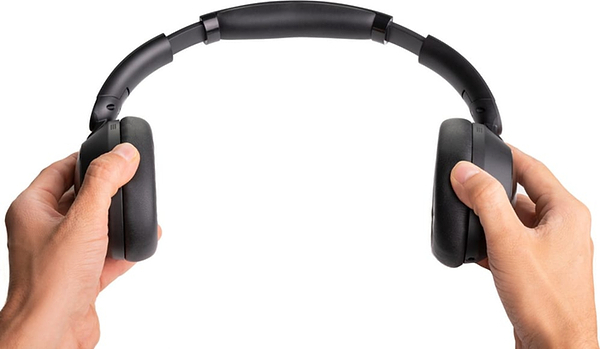 Фото - Наушники полноразмерные беспроводные PowerLocus Orion Black (pwl-orion-black)