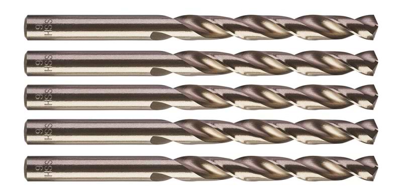 Свердло Milwaukee Thunderweb HSS-G DIN338 9,0x125 мм 5 шт. (4932352397)