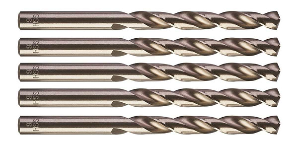 Фото - Сверло Milwaukee Thunderweb HSS-G DIN338 9,0x125 мм 5 шт. (4932352397)
