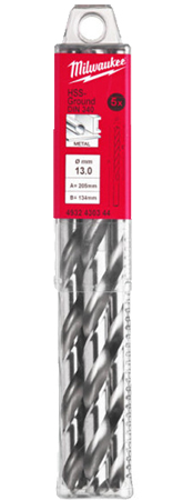 Свердло Milwaukee HSS-G DIN340 13,0х205х134 мм 5 шт. (4932430344)