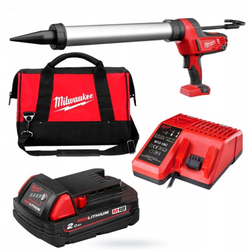 Клейовий пістолет Milwaukee C18 PCG/600A-201В (4933441305)