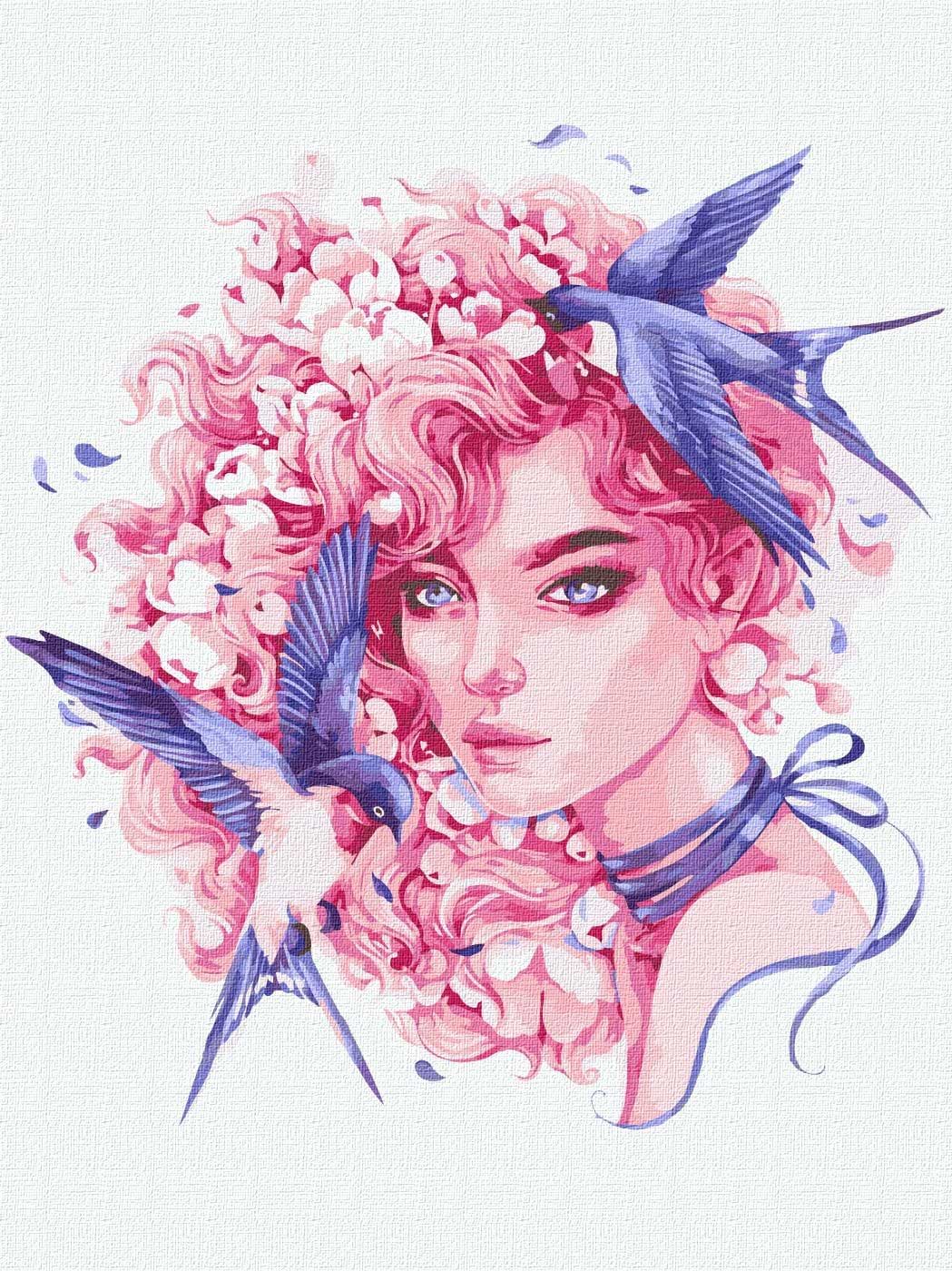 Картина за номерами Ideyka "Мелодійна" 30х40см (KHO4958)