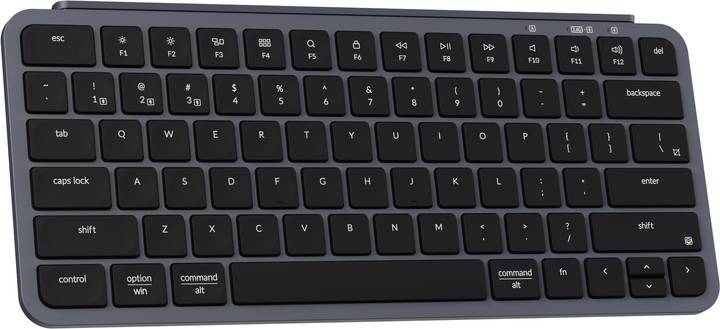 Фото - Клавіатура бездротова Keychron B1 Pro USB/WL/BT Space Gray (B1P-K1-UA)