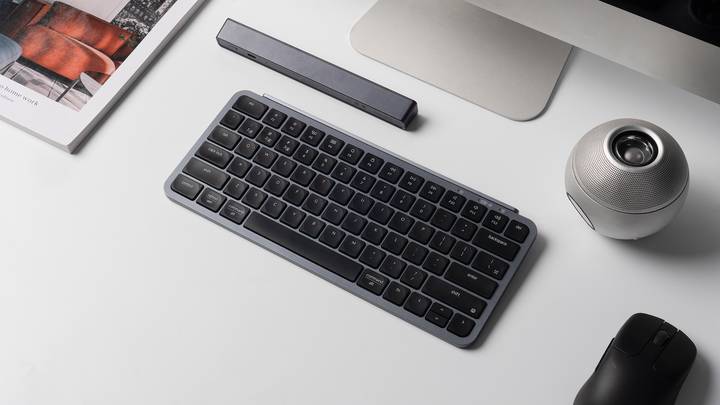 Фото - Клавіатура бездротова Keychron B1 Pro USB/WL/BT Space Gray (B1P-K1-UA)