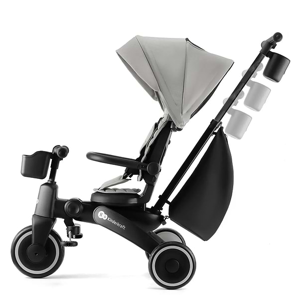 Фото - Триколісний велосипед Kinderkraft Jazz 2 Grey (KRJAZZ02GRY0000)