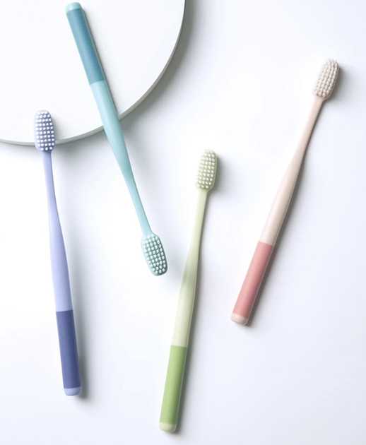 Фото - Зубная щетка Xiaomi Everyday Elements Set of Antibacterial Toothbrushes 6pcs