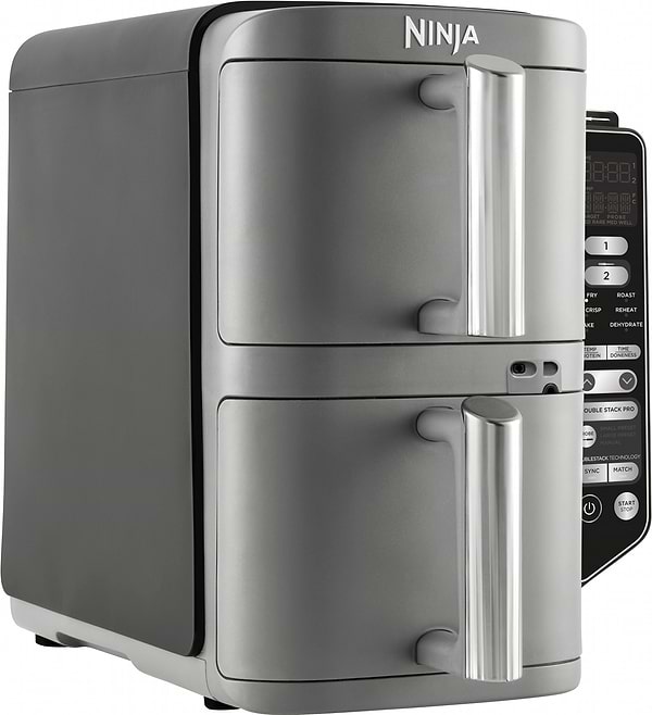 Фото - Мультипіч Ninja Double Stack XL 2-Level Hot Air Fryer 9.5 л with Smart Cook System (SL451EU)