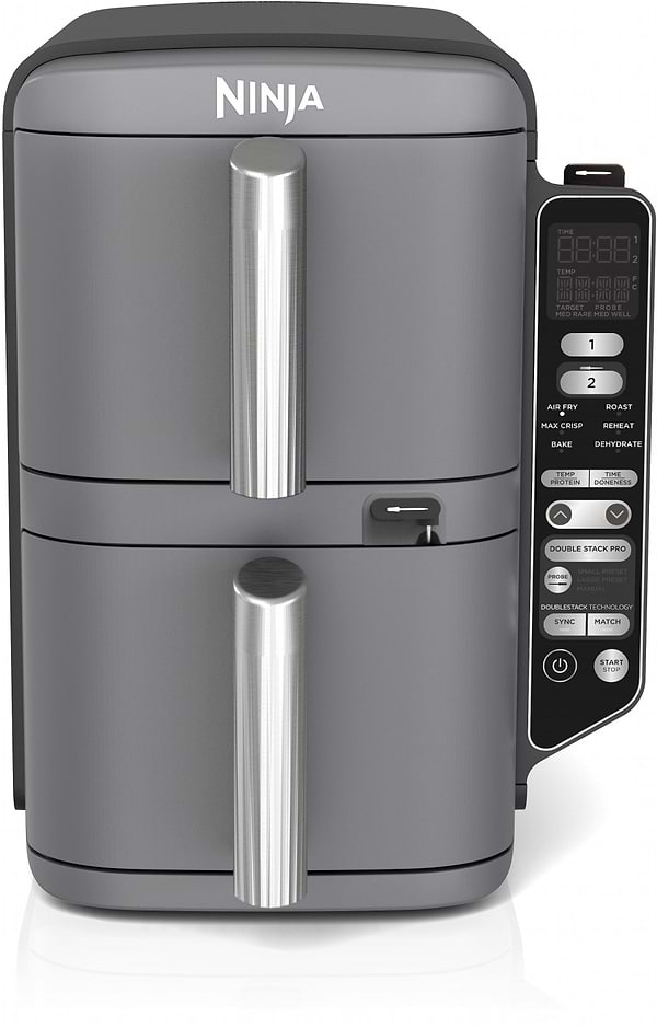 Фото - Мультипіч Ninja Double Stack XL 2-Level Hot Air Fryer 9.5 л with Smart Cook System (SL451EU)